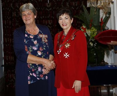 Diane Nutsford presented with Queen’s Service Medal Cover Image