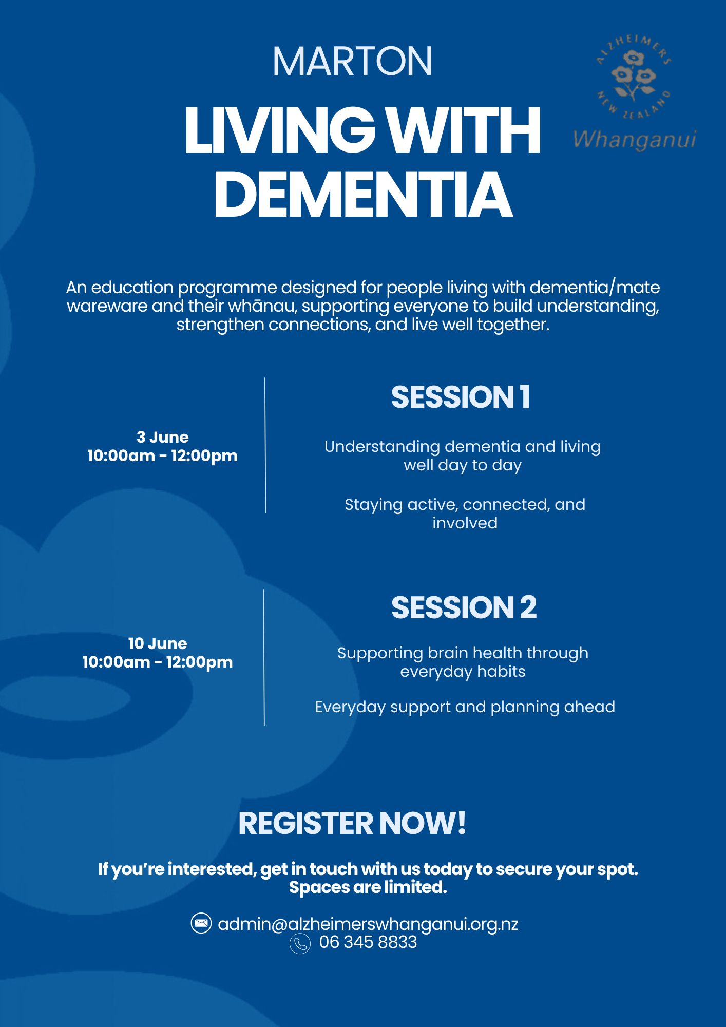 Living with Dementia Education Programme (Marton) icon