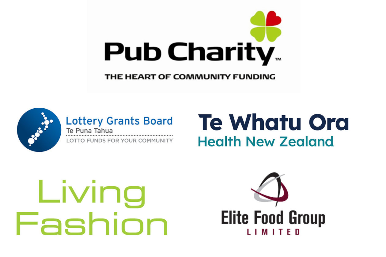 Sponsor logos for Alzheimers NZ